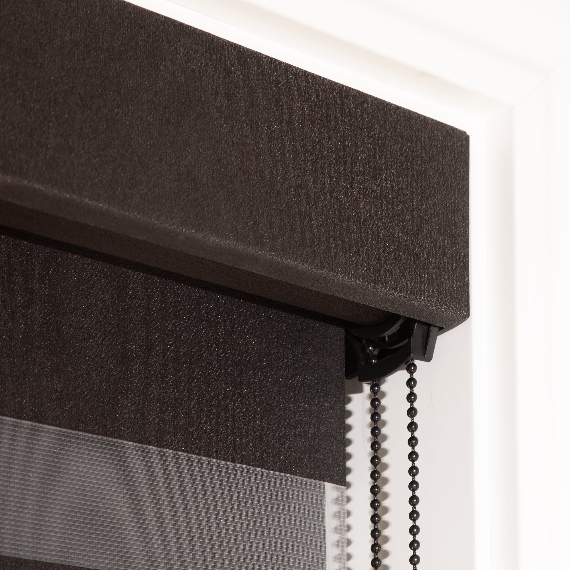 ToperBlinds 95% Blackout Cascade / Zebra Shades DR-040-Washington