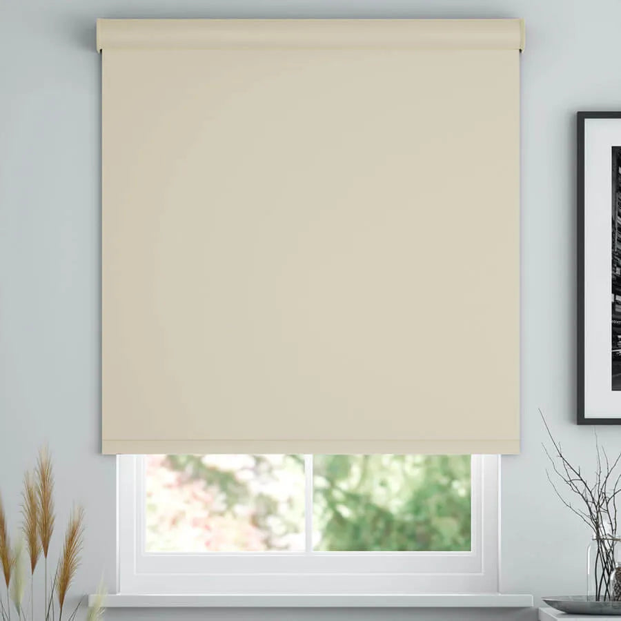 ToperBlinds Classic 100% Blackout Roller Shades Blackout DR-B002